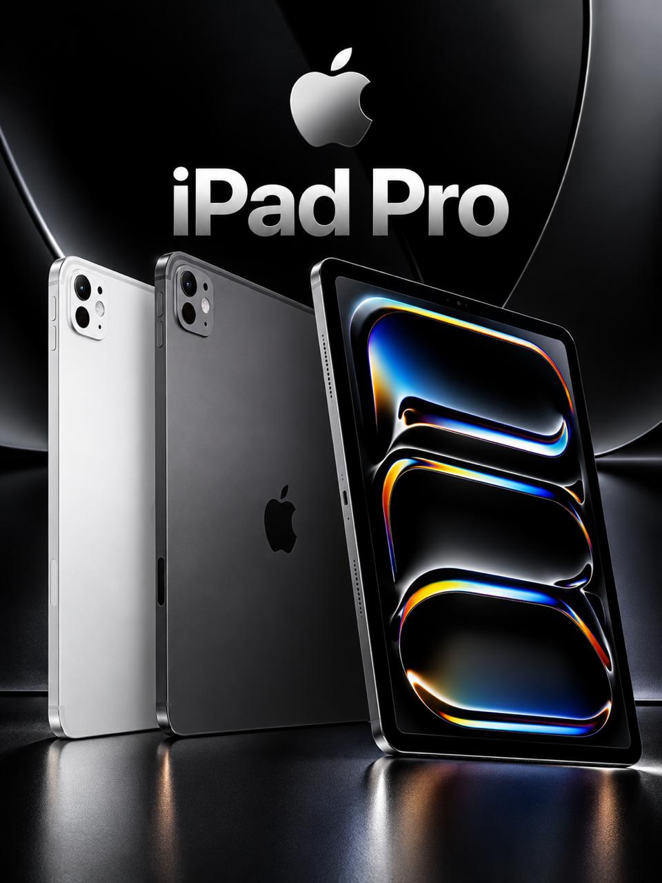 iPad Pro M5, disponível em Preto, Prata