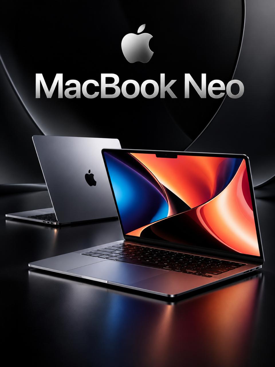 MacBook Neo 13" A18, disponível em Amarelo, Rosa, Azul, Prata